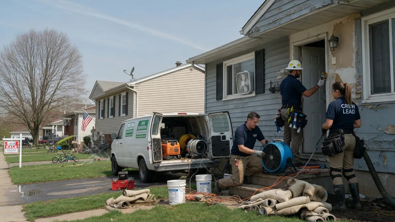 Flood Cleanup in Sarles, ND near me