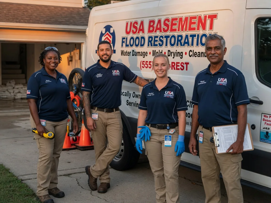 Basement Flood Cleanup company in Sarles, ND