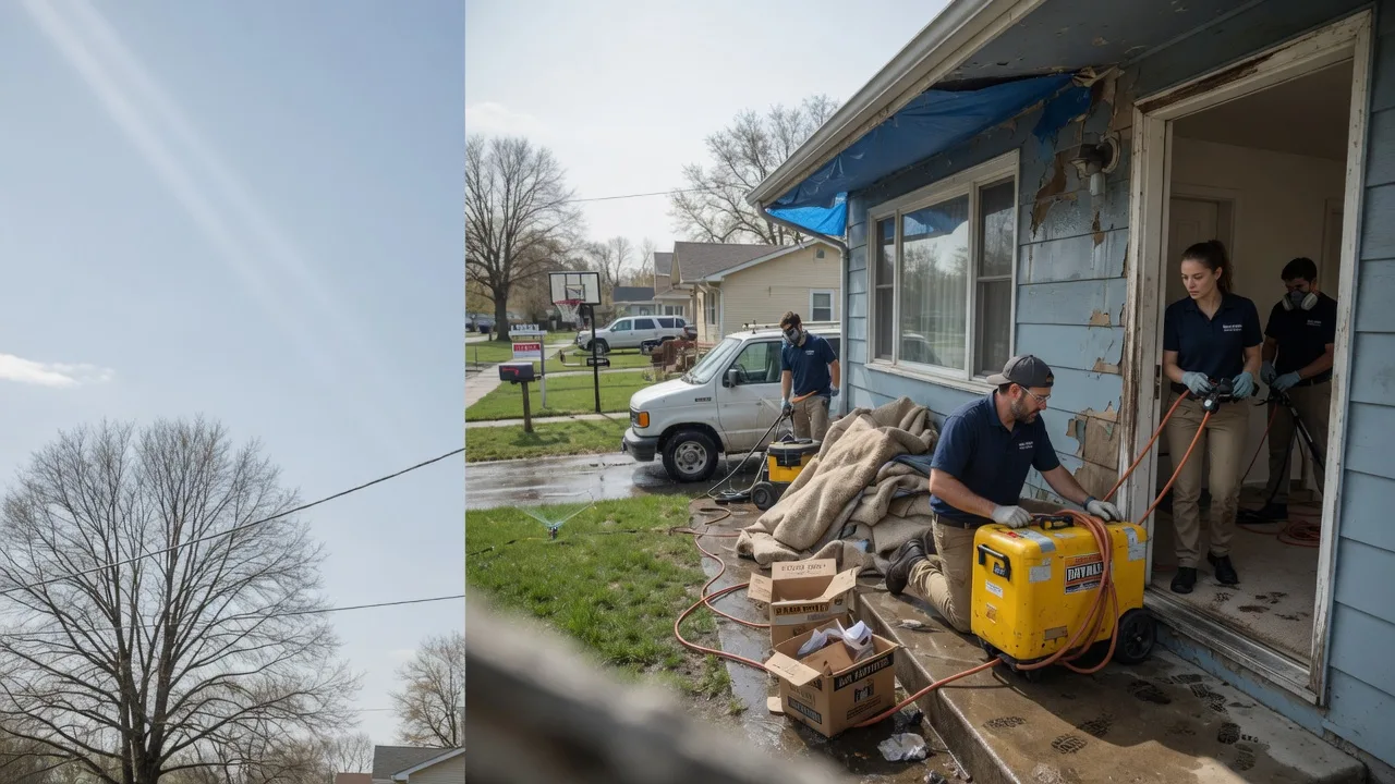 Basement Flood Cleanup in Sarles, ND near me